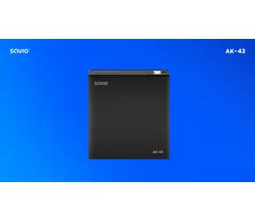 Savio AK-43 čierna / Externá napaľovačka DVD±RW / USB 2.0 / Slim