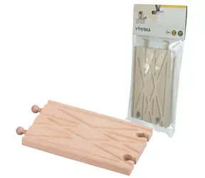 SPARKYS BABU Dvojkoľajová rovná koľaj / 15 cm / Drevo / od 3 rokov