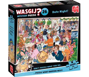 JUMBO Puzzle WASGIJ Mystery 26: Rande! / 1000 dielikov / od 12 rokov