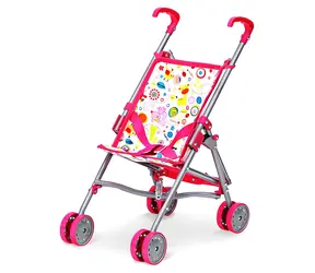 SPARKYS Kočík pre bábiky golfky ružová / 10,5 × 53,5 × 10 cm / od 3 rokov
