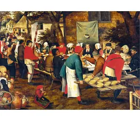 GRAFIKA Puzzle Vidiecka svadba / 2000 dielikov / 98 x 69 cm