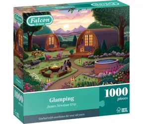 FALCON Puzzle Štýlové kempovanie / 1000 dielikov / od 15 rokov