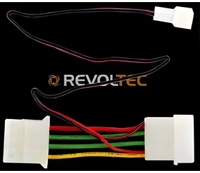 Revoltec RC021 / Napájacia redukcia / 3-pin na 4-pin / 12V na 7V
