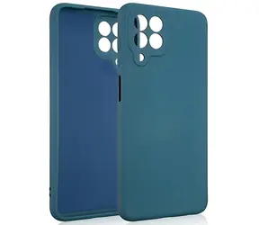 Beline Silicone Case Samsung M33 5G modrá / Puzdro / Silikónové