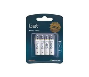 Geti batéria AAA (LR03) / Alkalická / 1,5 V / 4 ks / Blister