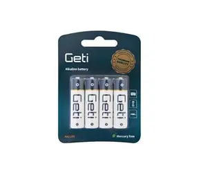 Geti Batéria AA (LR6) alkalická / 1,5 V / 4 ks / Blister