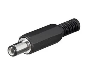OEM DC konektor súosý 5,5 x 2,1 mm / Konektor / na kábel / dĺžka 9 mm
