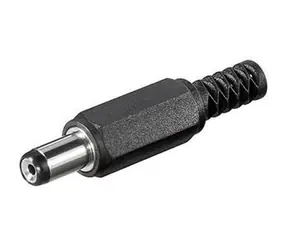 OEM DC konektor súosý 5,5 x 1,7 mm / Konektor / Na kábel / 9 mm