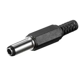 OEM DC konektor súosý 5,5 x 2,5 mm / Konektor / Na kábel / 14 mm