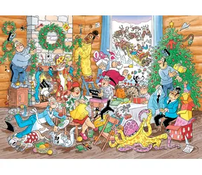 JUMBO Puzzle JvH Vlnené vianočné sviatky / 500 dielikov / od 15 rokov