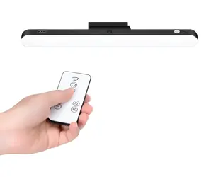 Xo YH08B čierna / Magnetická LED lampa / Diaľkový ovládač / 1200mAh / 3000-5000K