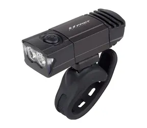Pro-T PLUS 7045 / Predné svetlo na bicykel / 2x 0,5 W LED diódy / USB nabíjanie