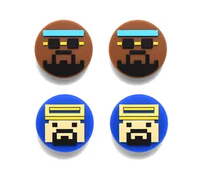 Funlab Dave the Diver Thumb Grips / Sada 4 silikónových krytiek na páčky / pre Nintendo Switch 2 Joy-Con