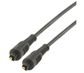 Valueline Toslink optický audio kábel čierny / Optický audio kábel / 1 m