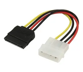Valueline Napájací kábel Molex - SATA / Napájací kábel / 0,15 m