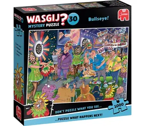 JUMBO Puzzle WASGIJ Mystery 30: Trefa do čierneho! / 1000 dielikov / od 15 rokov