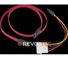 Revoltec SATA napájacia redukcia 60 cm / Redukcia