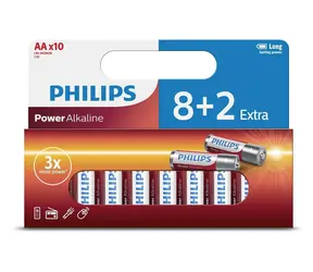 Philips Power LR6P10WP/10 / Batéria / AA / alkalická / 10 ks