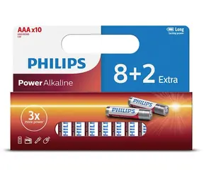 Philips LR03P10WP / Batéria / Power Alkaline / AAA / 10 ks