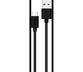 Philips DLC3104U/00 čierna / Nabíjací kábel / USB-A - Micro-USB / 1,2 m