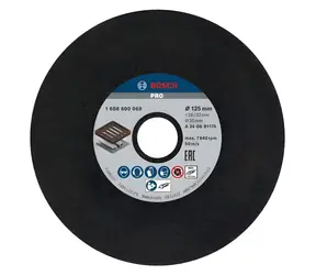 BOSCH PRO Metal / Brúsny kotúč na kov / O 125 mm / K24 / otvor 20 mm