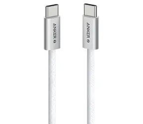 Anker Zolo biela / Kábel / USB-C - USB-C / 1 m / 240 W / PD 3.1
