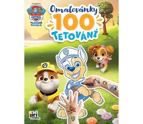 JIRI MODELS Omaľovánky s tetovaním Tlapková patrola / 24 strán / 100 tetovačiek