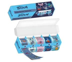 PYRAMÍD Samolepky Lilo a Stitch / Samolepky / v páskach / 5 ks