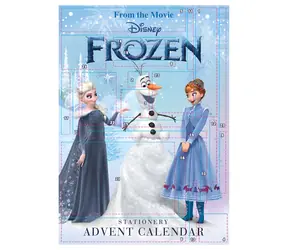 PYRAMID Adventný kalendár Frozen V2 / 24 okienok / Papierenské potreby / Licenčný design