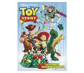 PYRAMID Adventný kalendár Toy Story V2 / 24 okienok / Papierenské potreby / Licenčný design