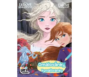 JIRI MODELS Omaľovánky Ľadové kráľovstvo / Omaľovánky / 18 obrázkov / Formát A5