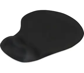ibox MP003 čierna / Podložka pod myš / s opierkou na zápästie / 190 x 230 mm