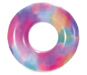 MAC TOYS Nafukovací kruh dúhový / 79 cm / od 9 rokov
