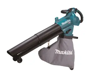 Makita UB005GZ / Aku fúkač a vysávač lístia / 40V XGT / mulčovacie nože / vak 25 l / bez aku a nabíjačky