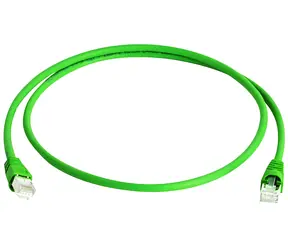 Telegärtner Cat.6A S/FTP 0,25 m zelená / Patch kábel