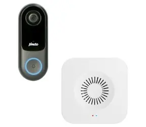 Alecto SMART-RING SET / Chytrý zvonček & IP kamera / Wi-Fi / IP54 / Nočné videnie / microSD