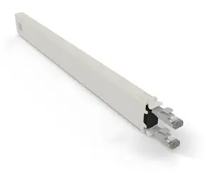 Patchbox ONE 8RU sivá (CONEX8STPSL) / Organizér sieťových káblov / STP / Cat6A / RJ-45 / 0,8 m / PoE