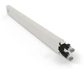 Patchbox ONE 8RU čierna / Organizér sieťových káblov / STP / Cat6A / RJ-45 / 0,8 m / PoE