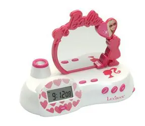 Lexibook Barbie RP300BB / Detský budík s projektorom