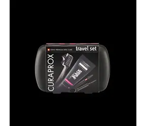 Curaprox Travel Set Black is White Cestovná sada