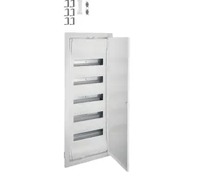 Hager Volta VU60NC / Rozvádzač / Podomietkový / 5x12 modulov / IP30
