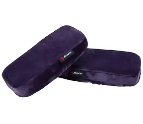 Arozzi Memory Foam Armrest Pads fialové / Náhradné podrúčky pre herné stoličky / Pamäťová pena