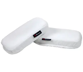 Arozzi Memory Foam Armrest Pads biele / Náhradné podrúčky pre herné stoličky / Pamäťová pena