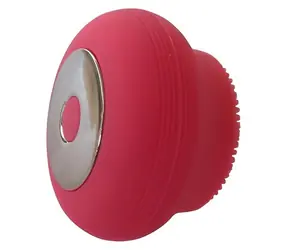 Melissa Mini silikónový čistič tváre ružová / Čistič pleti / USB dobíjací / IPX5