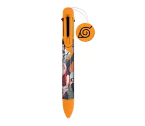 PYRAMÍD Pero Naruto mnohofarebné / Guľôčkové pero / 6 farieb