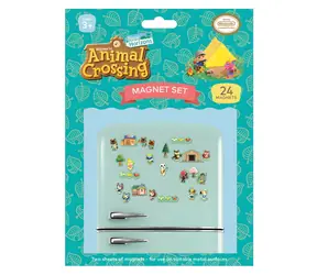 PYRAMÍD Sada magnetiek Animal Crossing / Magnetky / 21 ks / Gumové