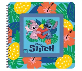 PYRAMID Krúžkový blok Lilo a Stitch DPL10 / Blok / Štvorcový formát / S bludiskom