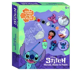 CYP BRAND Kreatívna sada Lilo a Stitch / Odlievanie príveskov / 4 formičky / 6 farieb