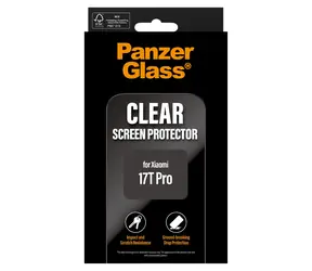 PanzerGlass UWF pre XIAOMI 17T Pre čierna / Tvrdené sklo