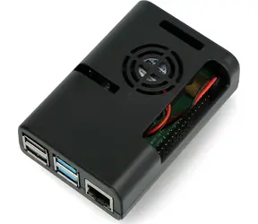 JustPi Kryt s ventilátorom pre Raspberry Pi 4B / Kryt / DNG-16791